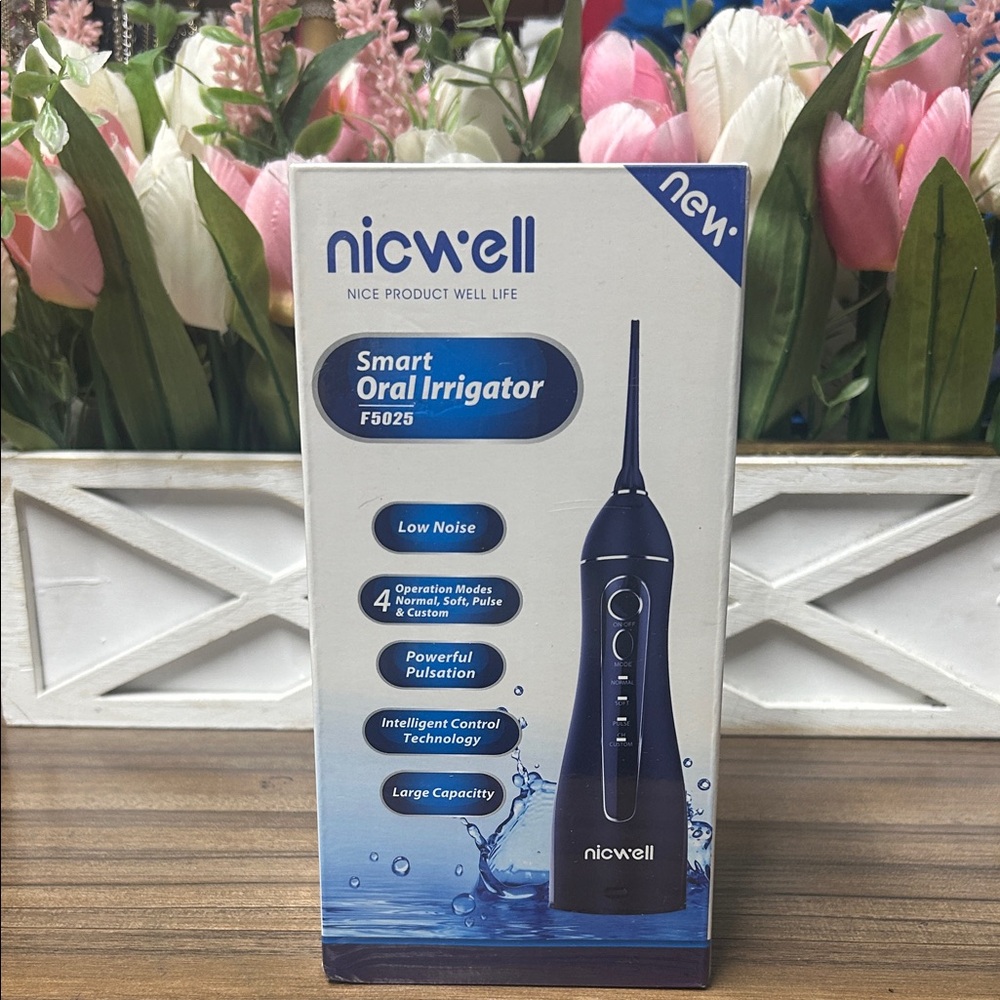 Nicwell Black Smart Oral Irrigator